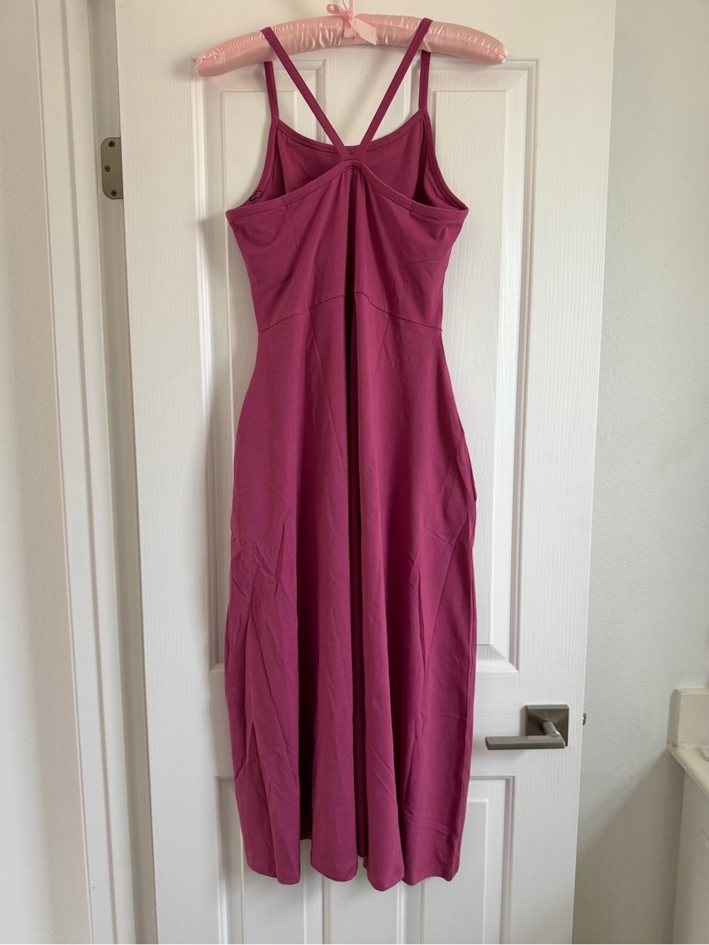 PACT NWOT Fit & Flare Midi Dress Size L - Picture 8 of 12